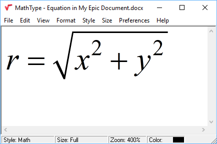 mathtype for catalina