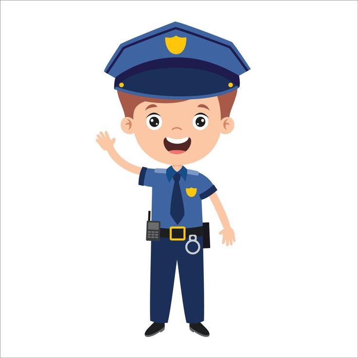 police man cartoon images