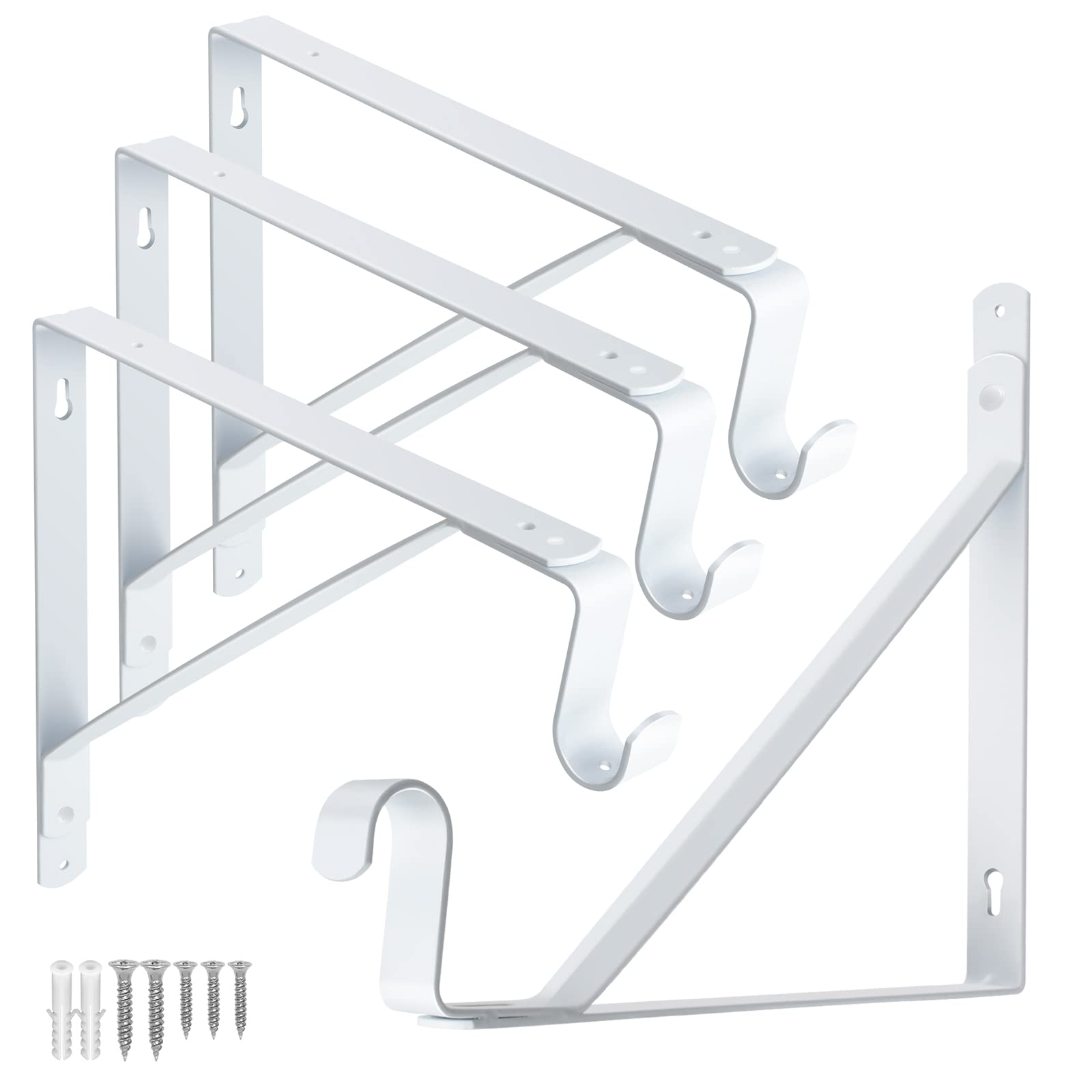 closet hanger rod bracket