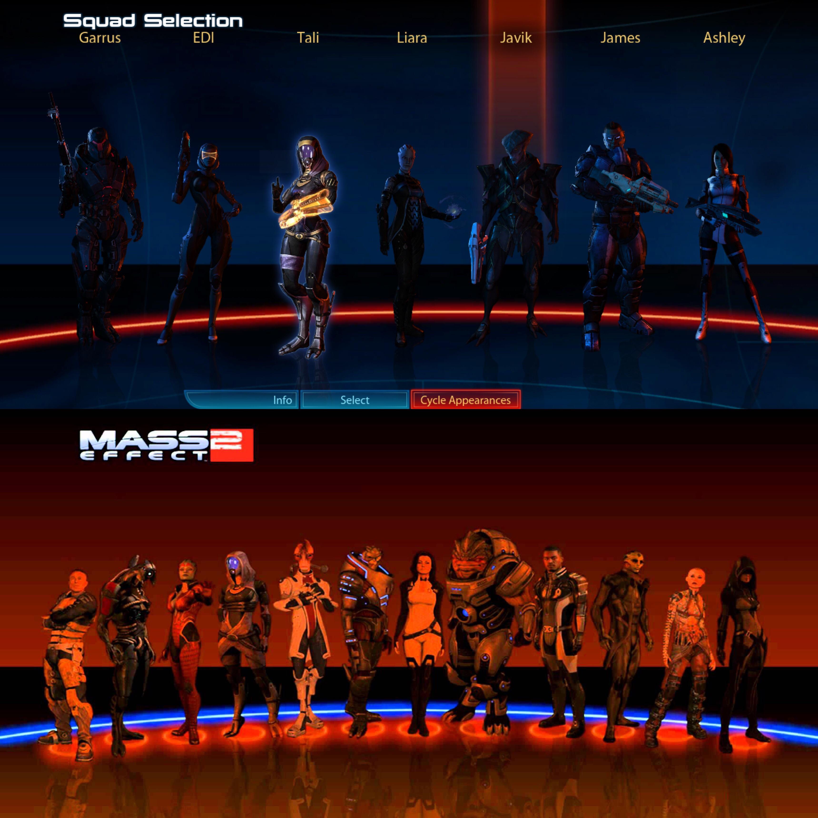 mass effect 3 squadmates