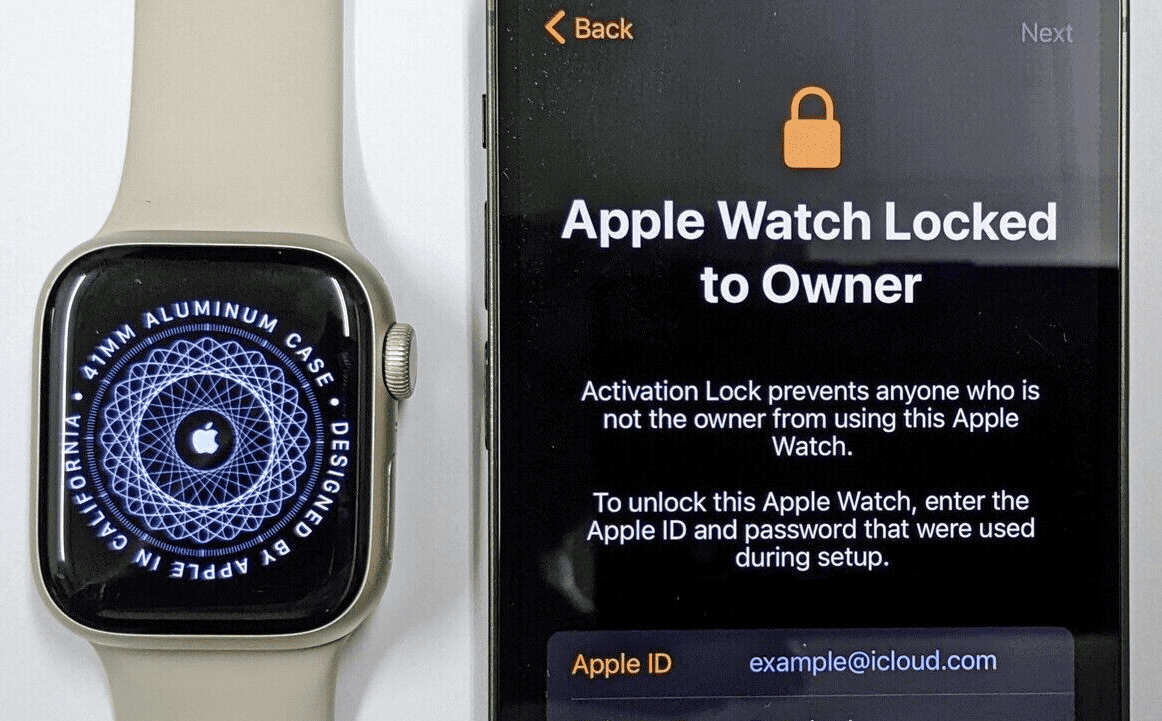 apple watch activation lock