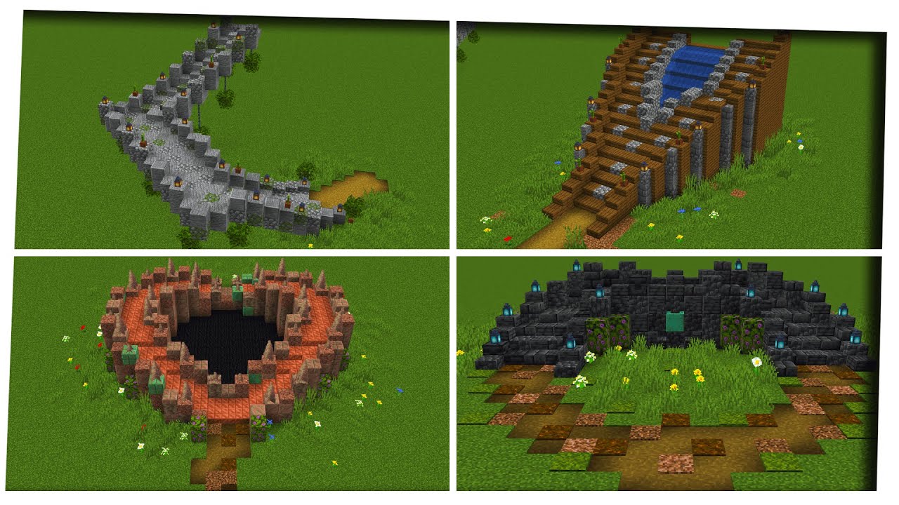 minecraft stairs ideas