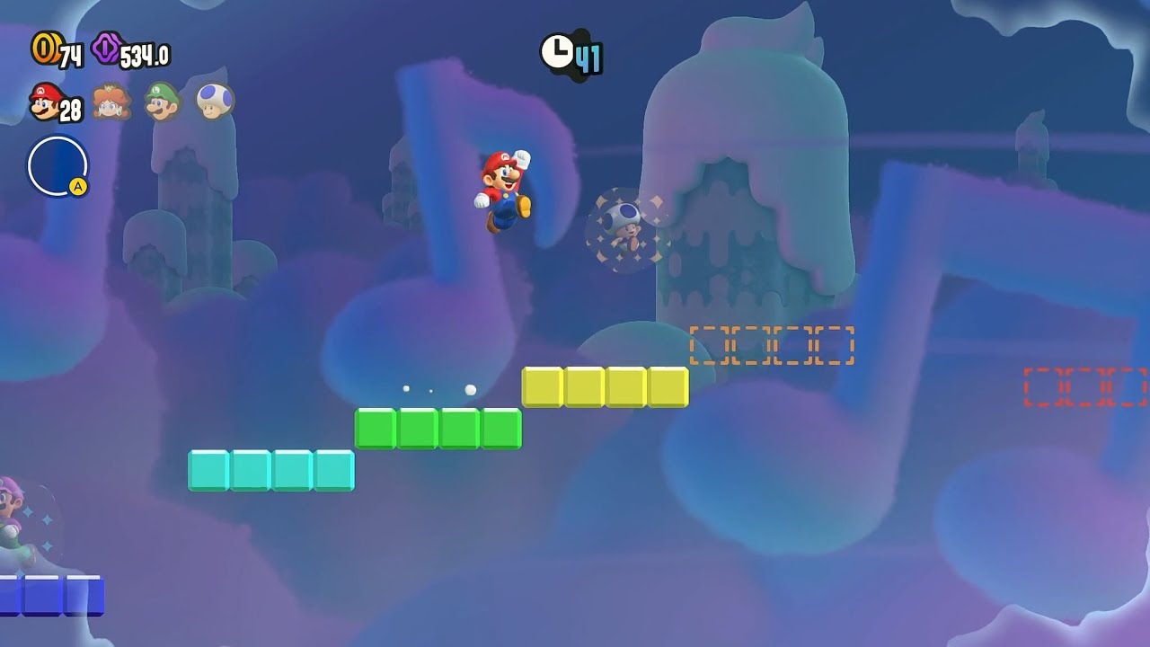 jump jump jump mario wonder