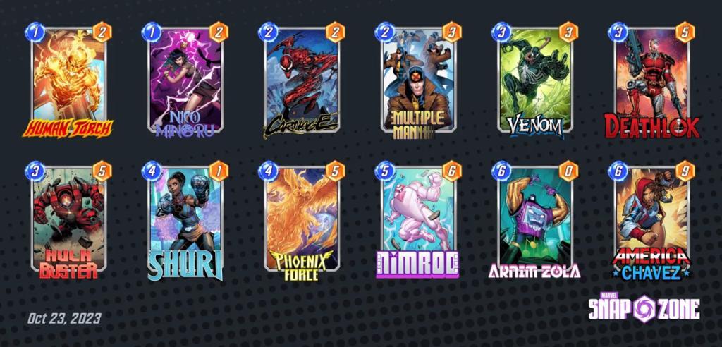 deck nico minoru marvel snap