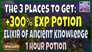 experience potion wow