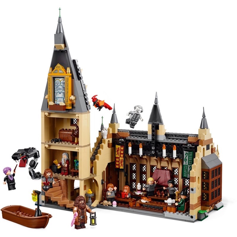 hogwarts great hall lego set