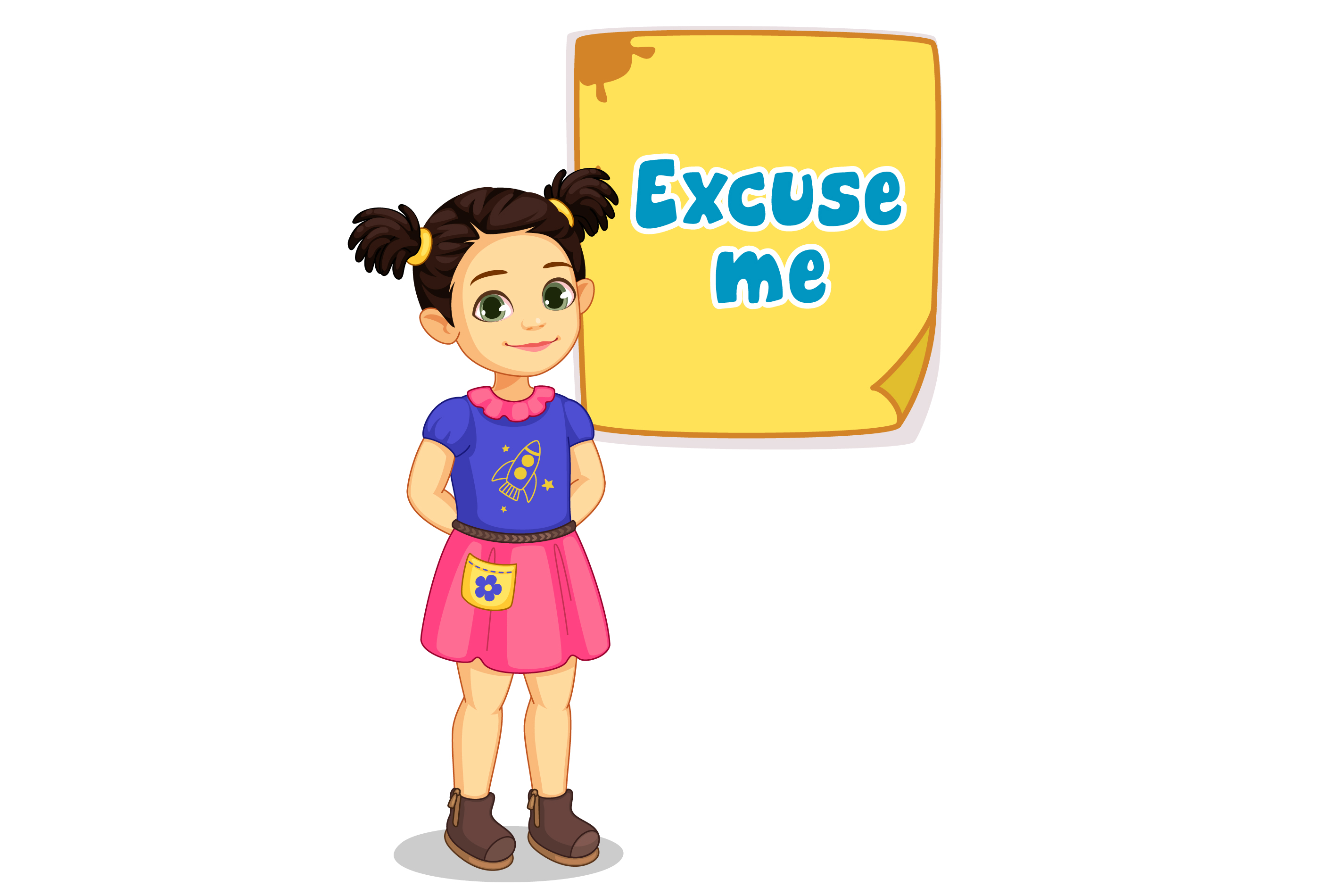 excuse me clipart