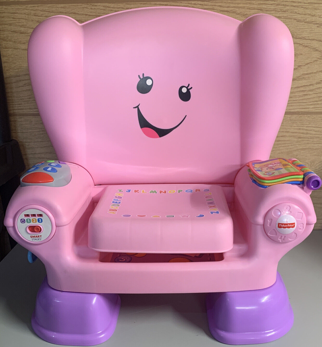 laugh & learn smart stages chair - pink