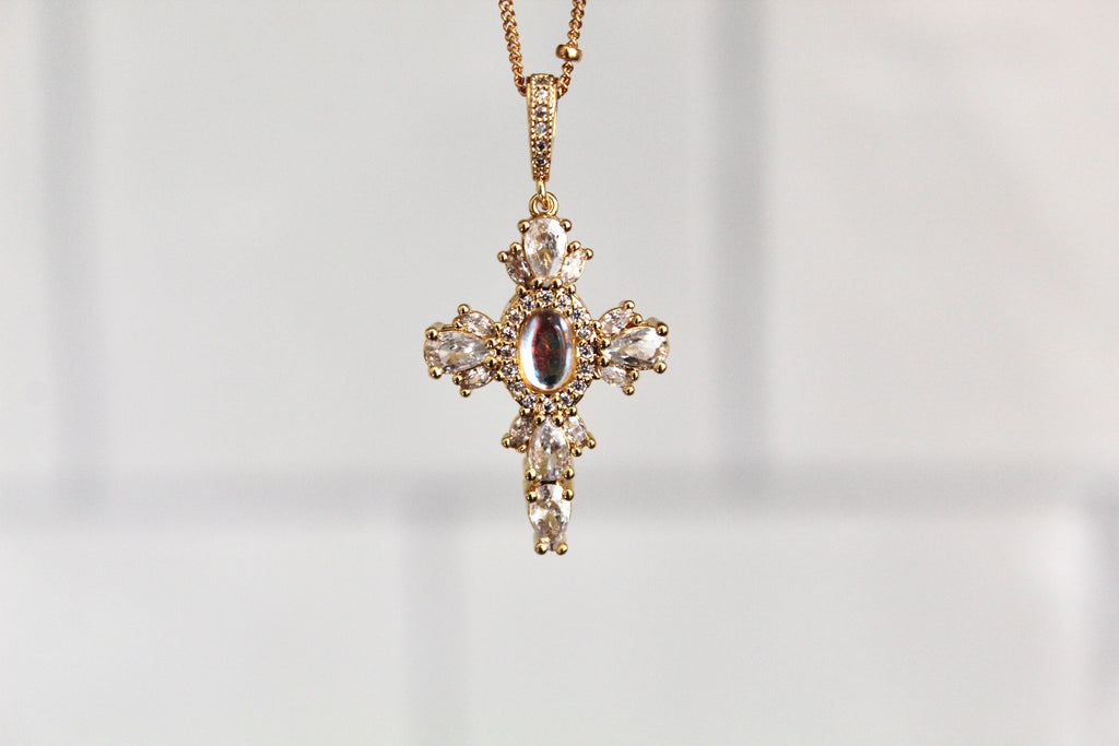 catholic crucifix necklace