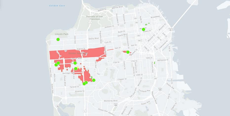 san francisco power outage today