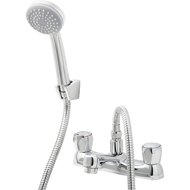 b&q bath mixer shower taps