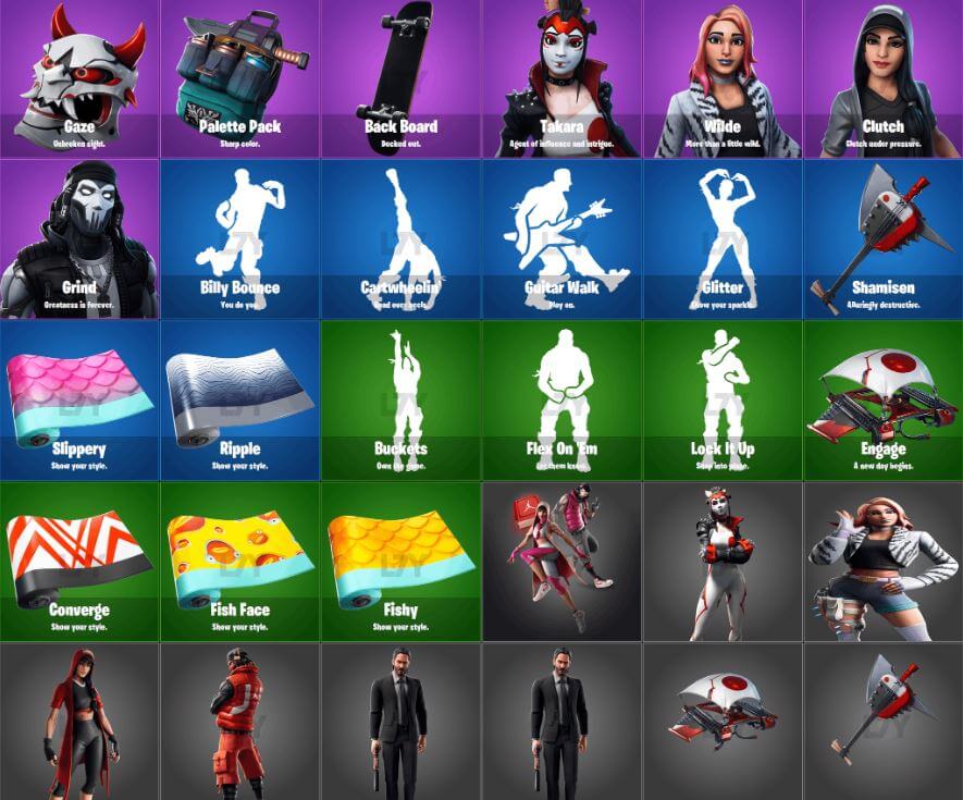 fortnite tracker item shop