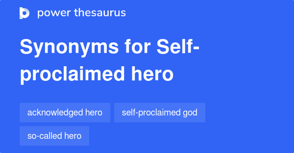 proclaim thesaurus