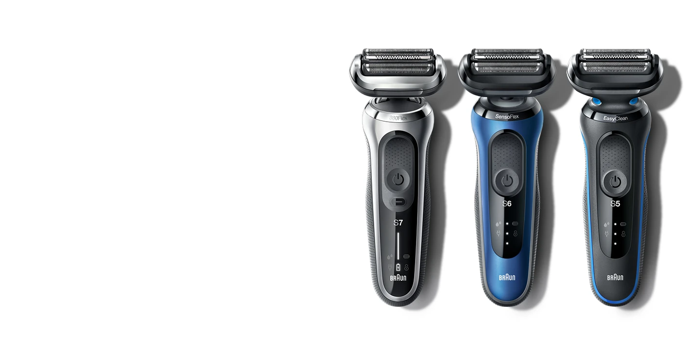 how to use a braun electric razor