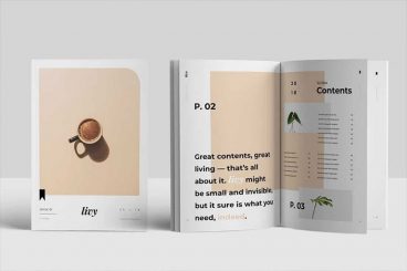 indesign layout inspiration