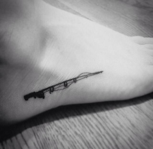 fishing rod tattoo