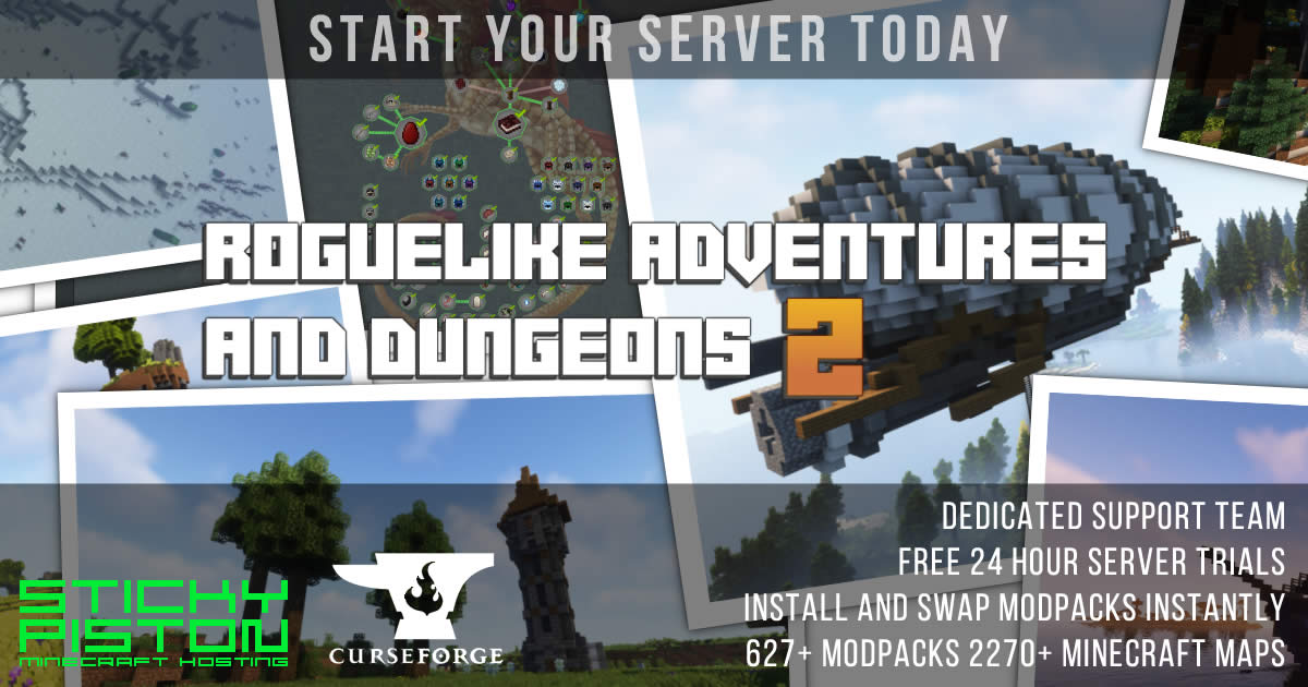 roguelike adventures and dungeons 2 server hosting