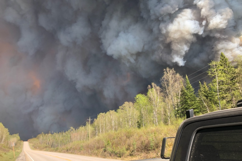 wawa forest fire