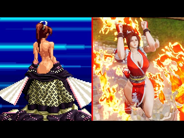 mai shiranui evolution