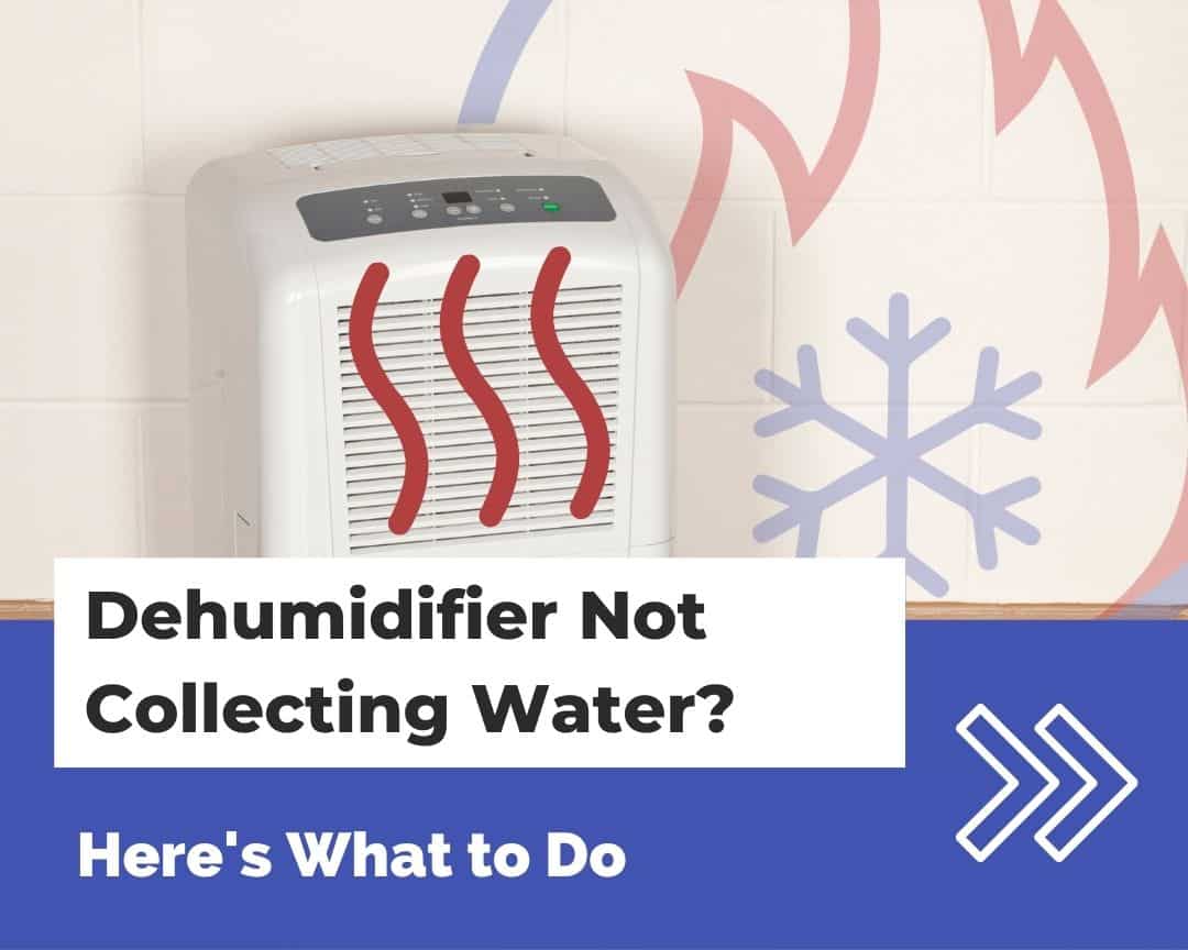 danby dehumidifier not collecting water