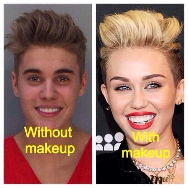 miley cyrus justin bieber meme