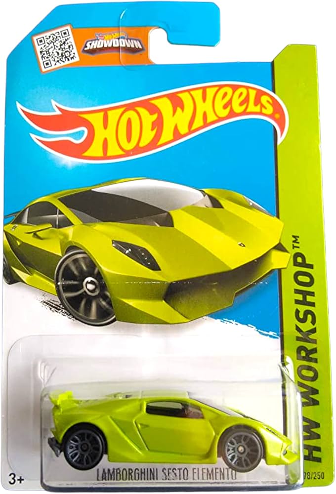 hot wheels lamborghini sesto elemento