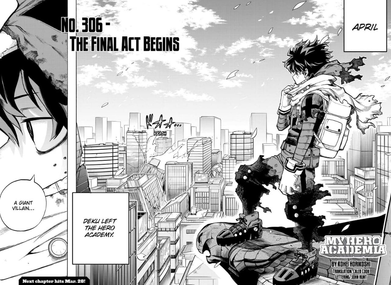 my hero academia manga ending