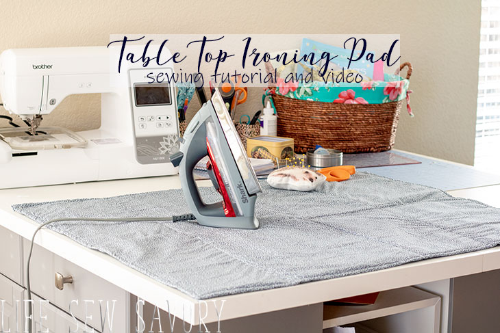 ironing mat for table