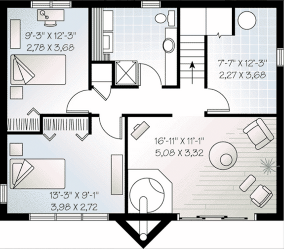 800 sq ft cottage plans