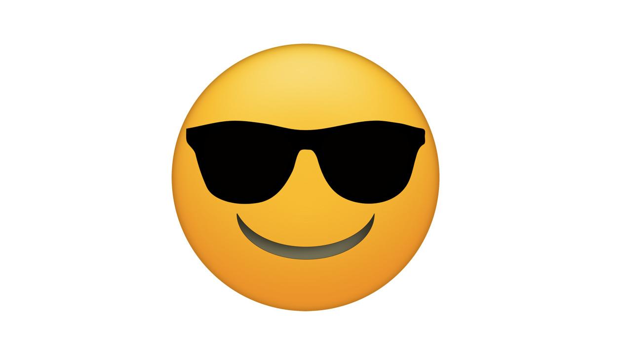 güneş gözlüğü emoji anlamı