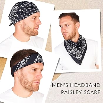 mens head bandana