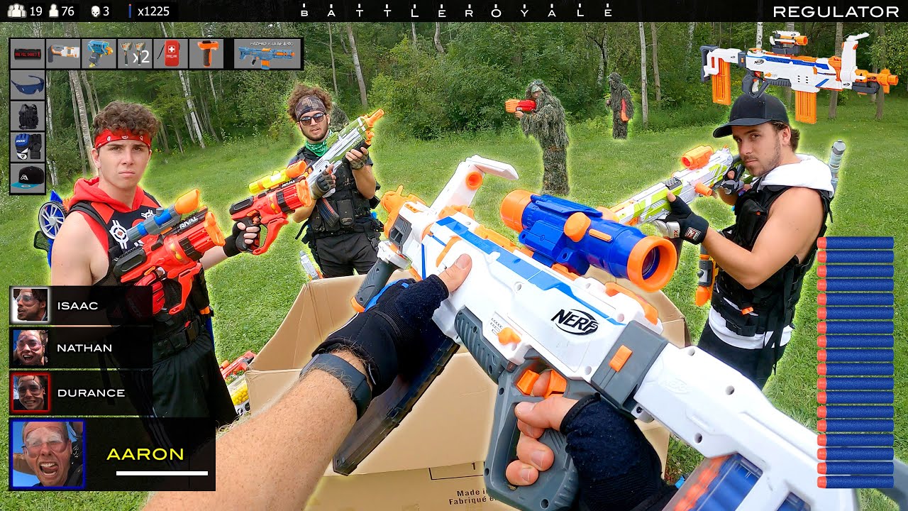 videos of nerf guns