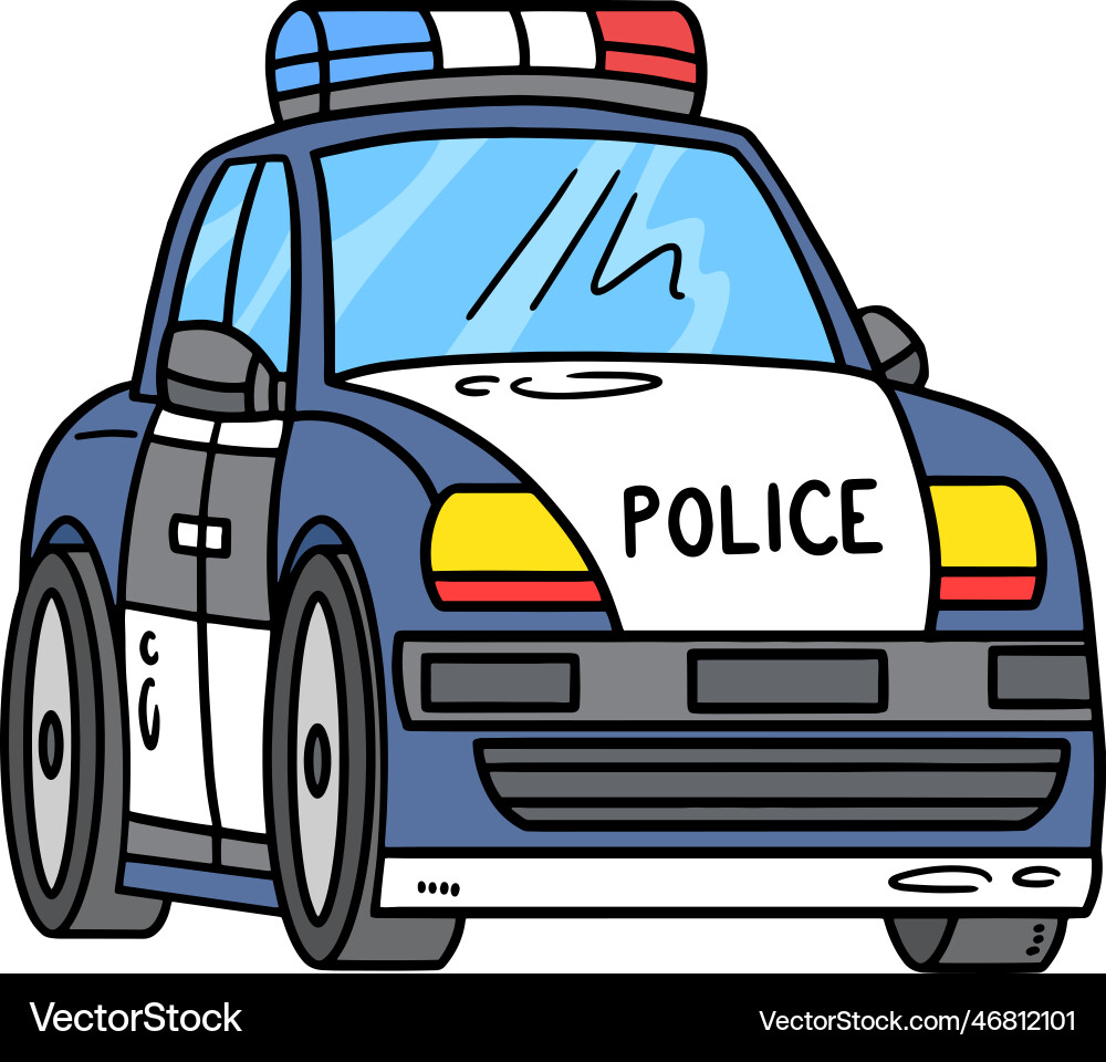 police car clipart