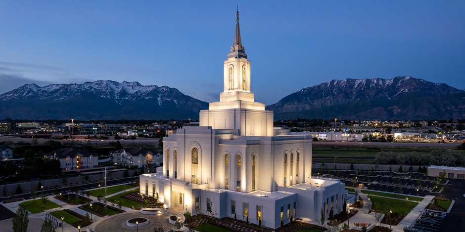 orem temple.open house