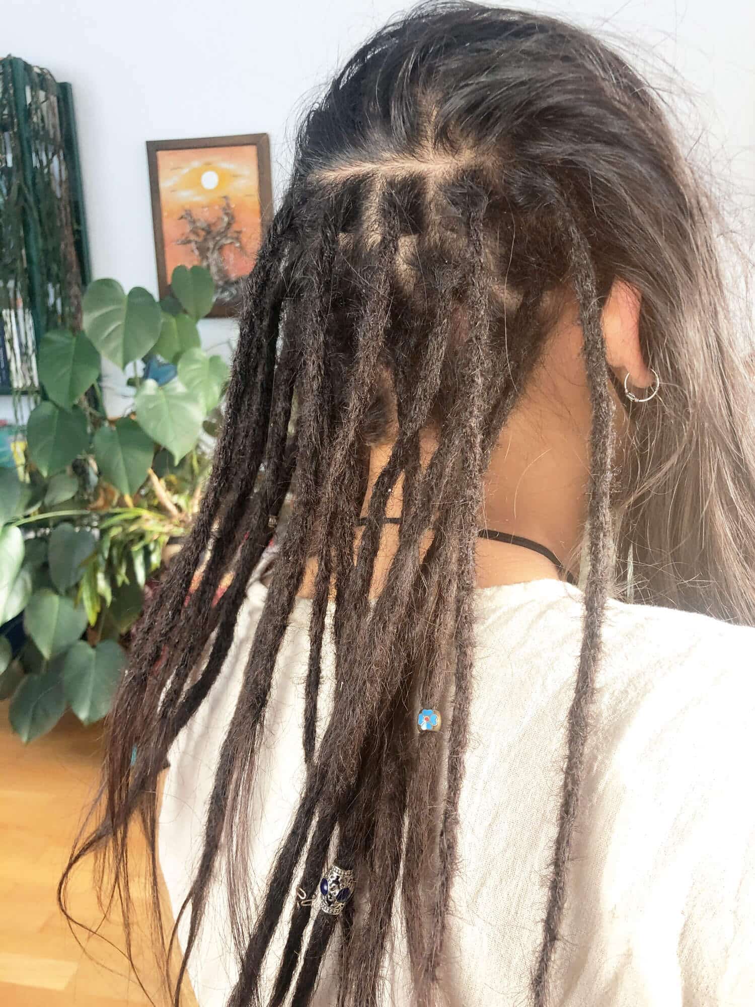 half head dreads