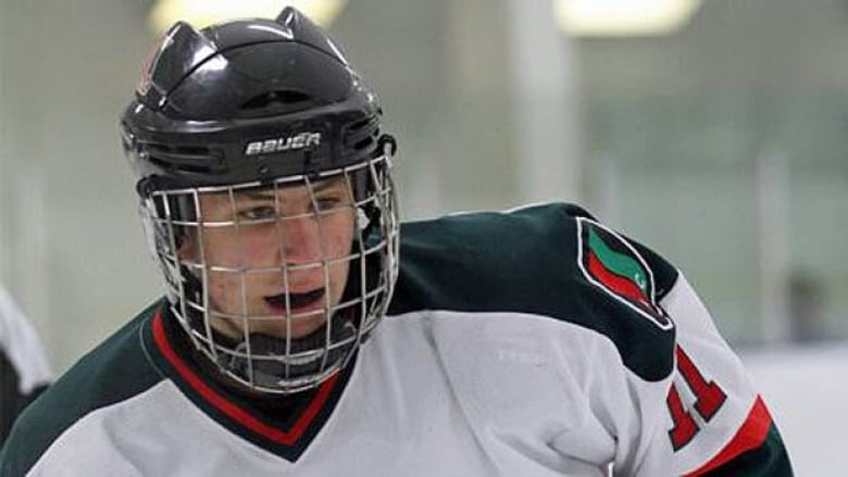 boy dies hockey puck