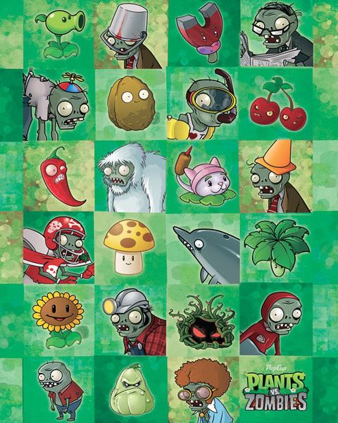 plants vs zombies characters