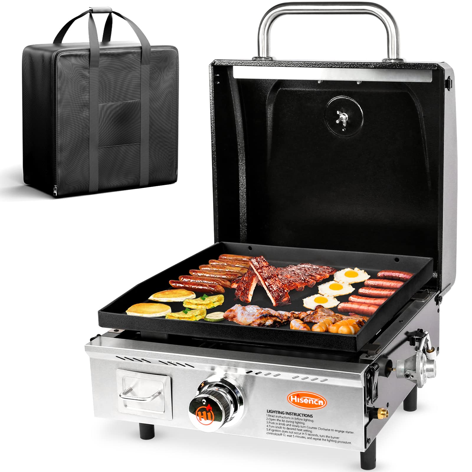 portable flat top grill