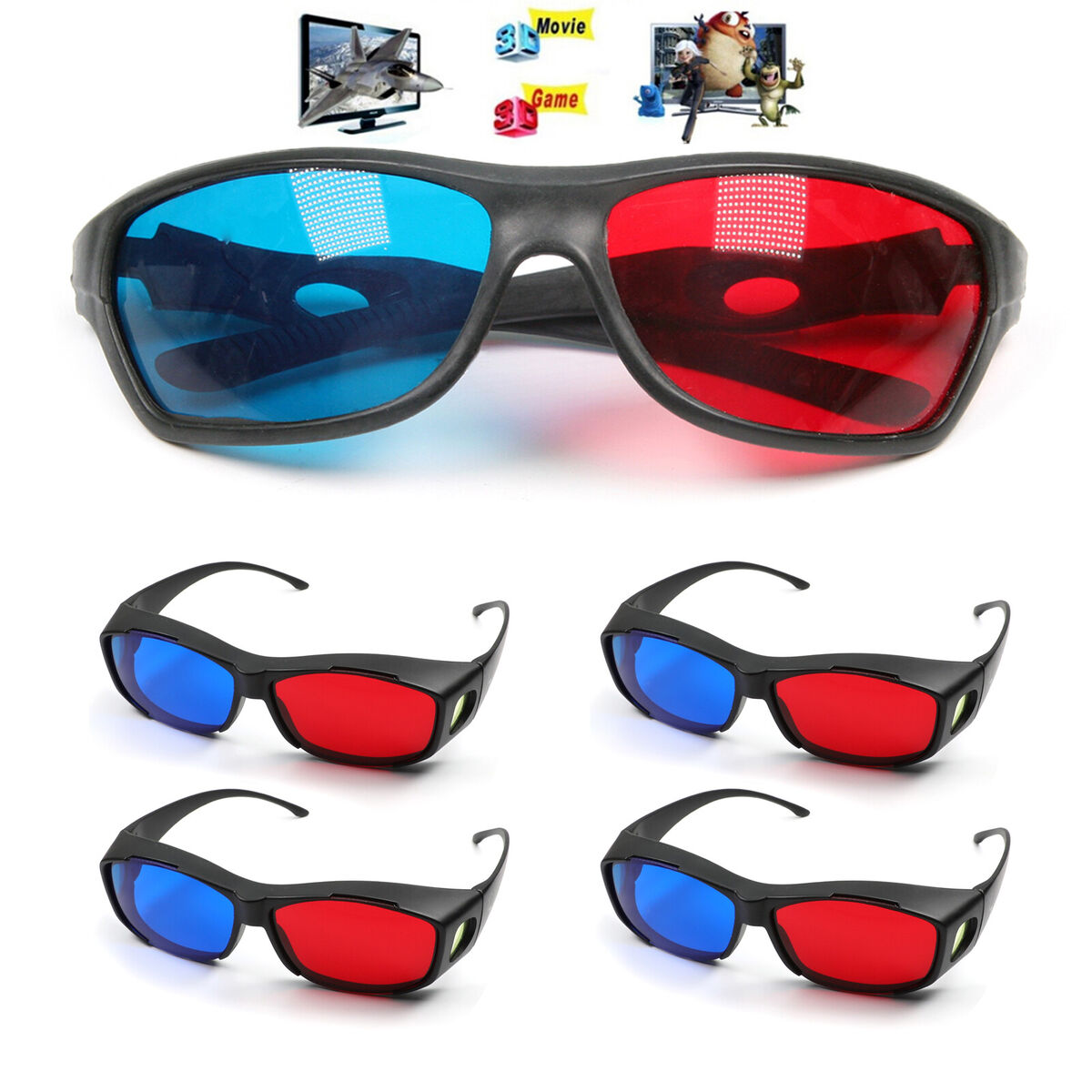 red blue 3d movies