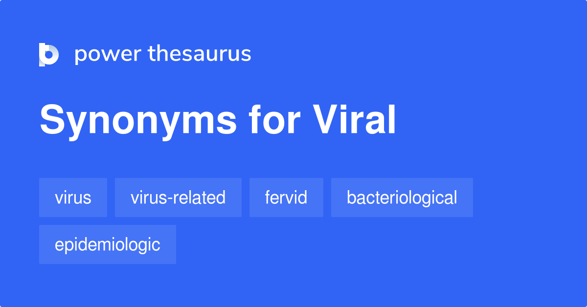 synonym viral