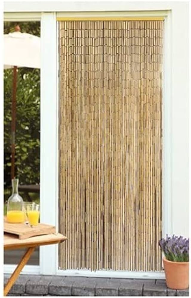 bamboo curtains for doorways