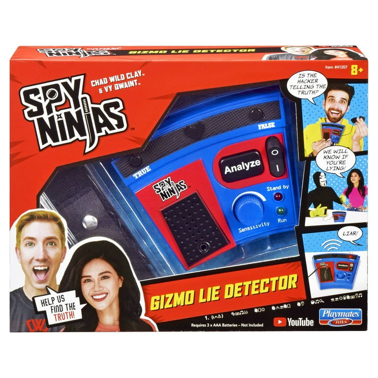 spy ninjas lie detector