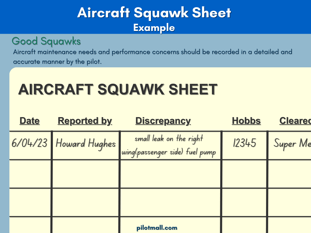 squawk definition aviation