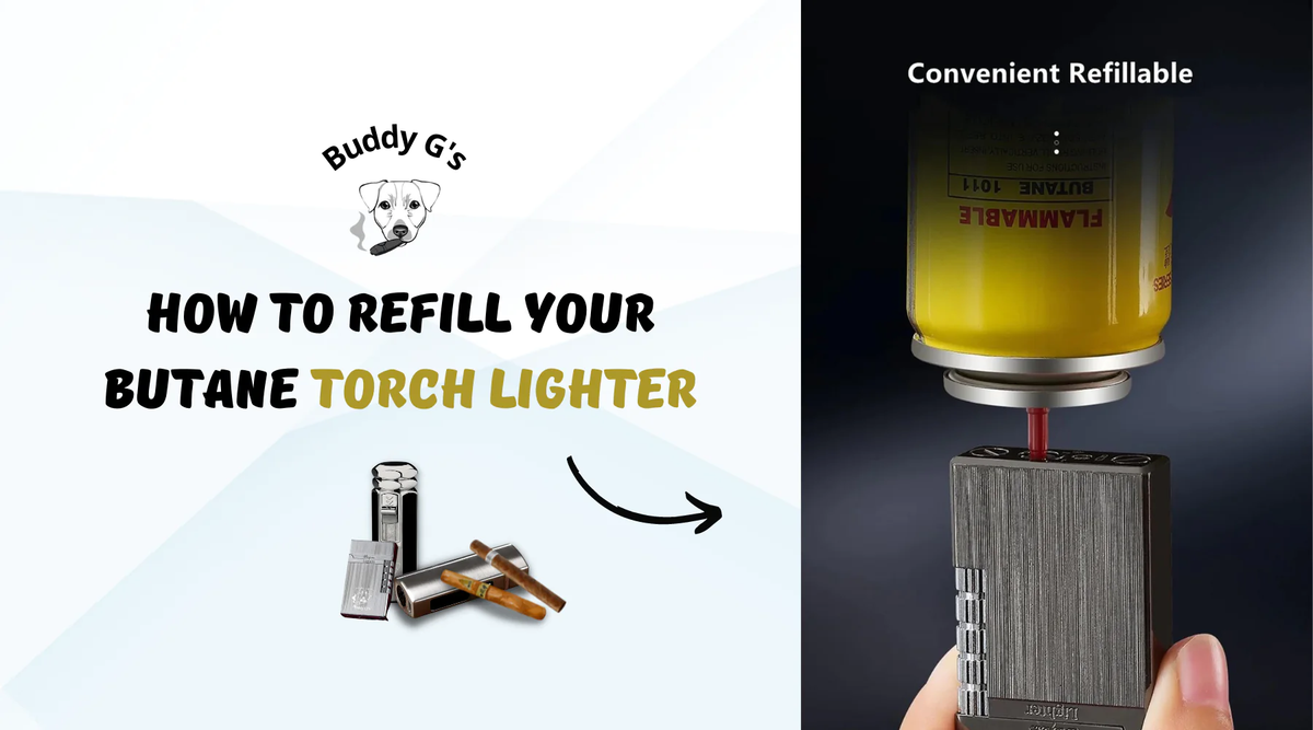 how to refill torch lighter with butane