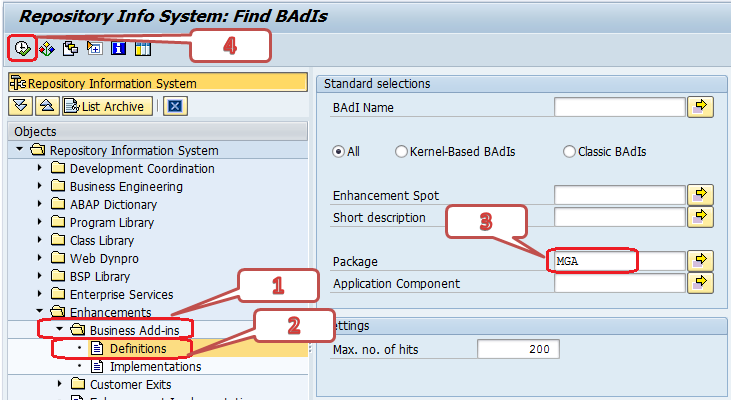 how to find user exit in sap