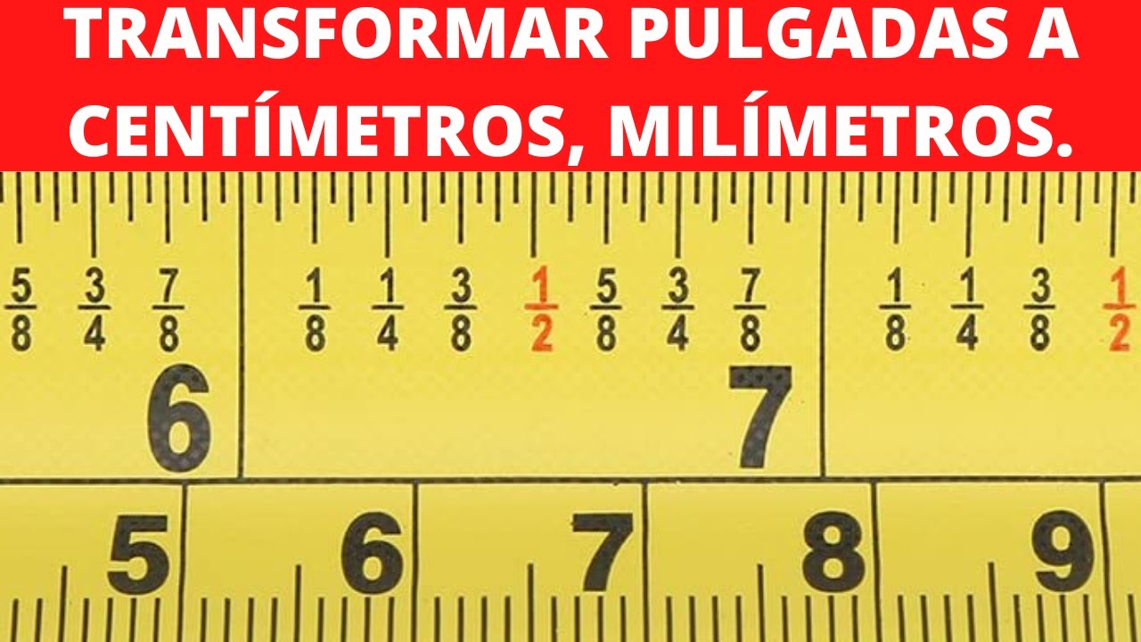 i pulgada a cm