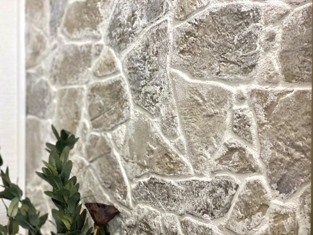 interior fake stone wall