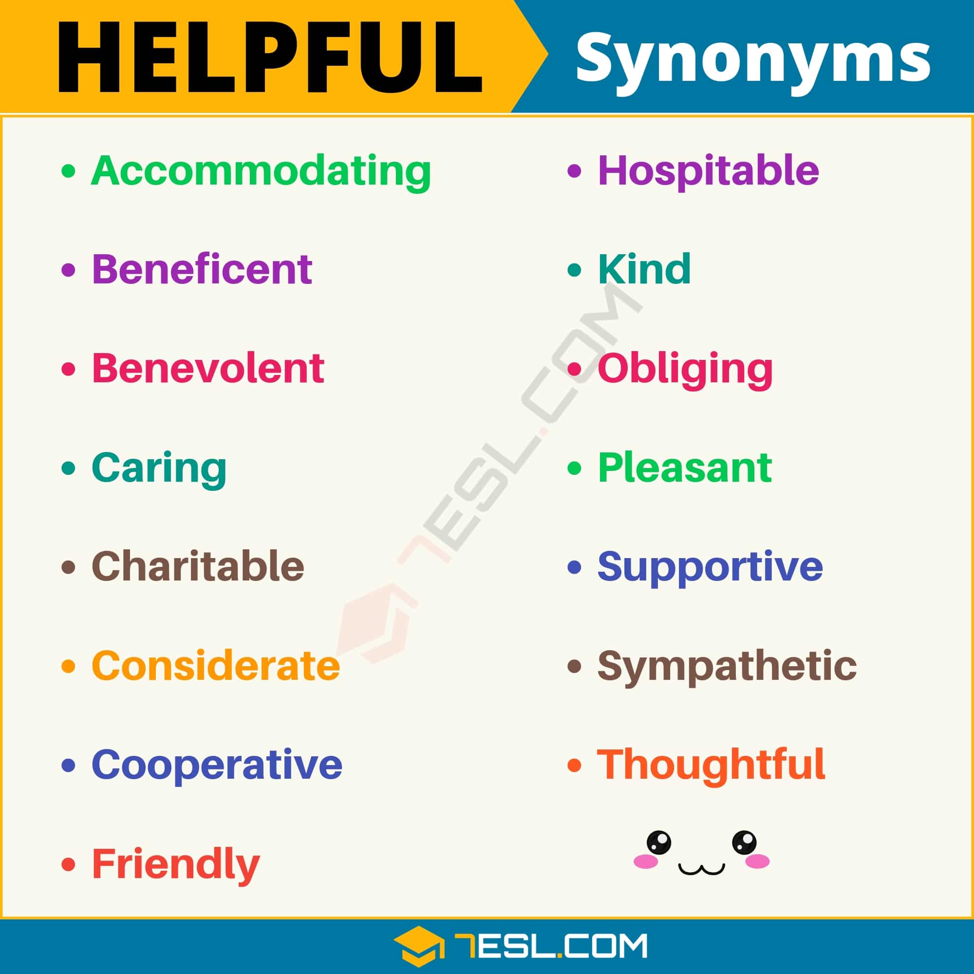 synonym helpfulness