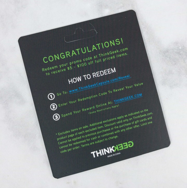 thinkgeek voucher