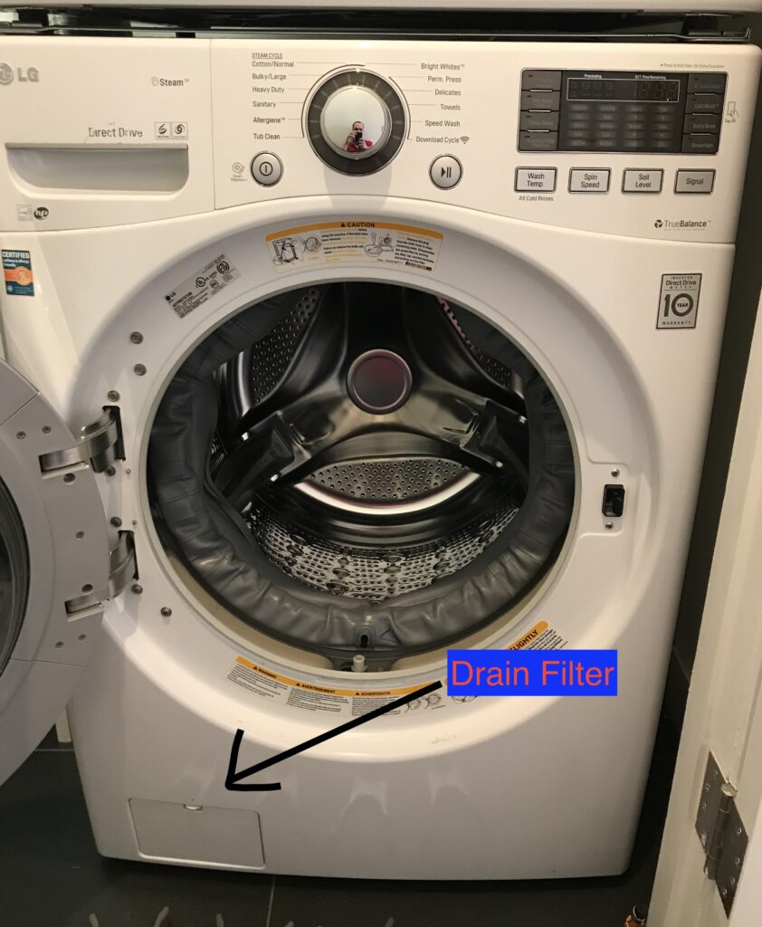 oe on lg washer